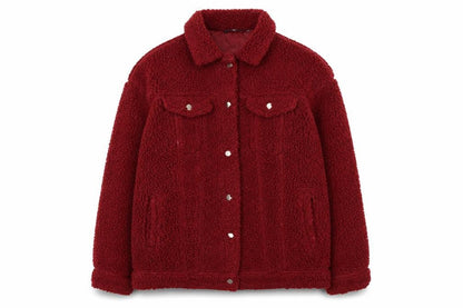 Womens UK Size 8 Missguided Red Basic Jacket