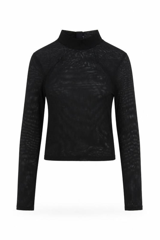 Womens UK Size S Urban Outfitters Black Cropped T-Shirt