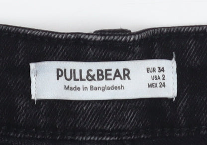 Womens UK Size 6 Pull & Bear Slim Fit Hot Pants Shorts