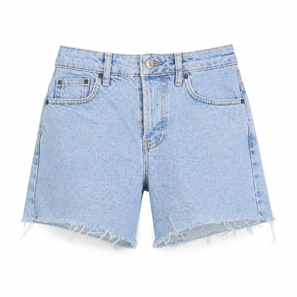 Womens UK Size 4 Topshop Regular Fit Mom Shorts