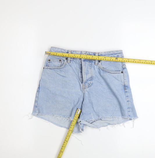 Womens UK Size 4 Topshop Regular Fit Mom Shorts