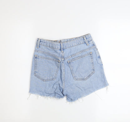 Womens UK Size 4 Topshop Regular Fit Mom Shorts