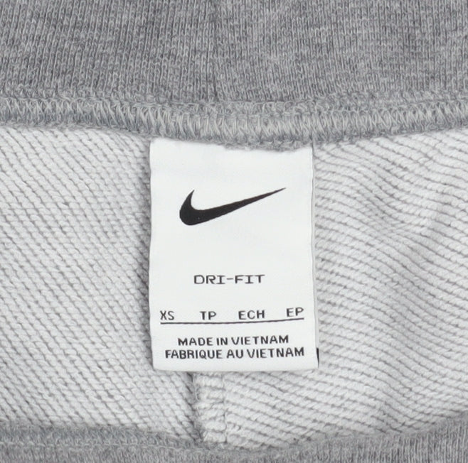 Womens UK Size XS Nike Regular Fit Jogger Grey Trousers