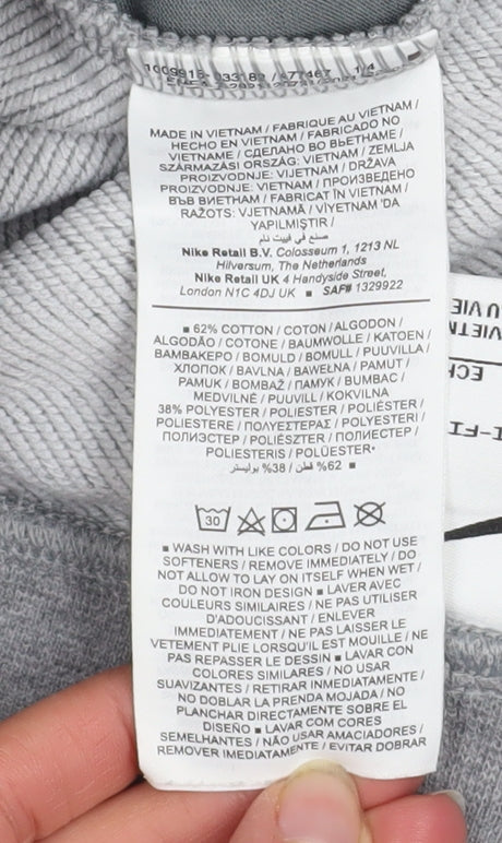 Womens UK Size XS Nike Regular Fit Jogger Grey Trousers