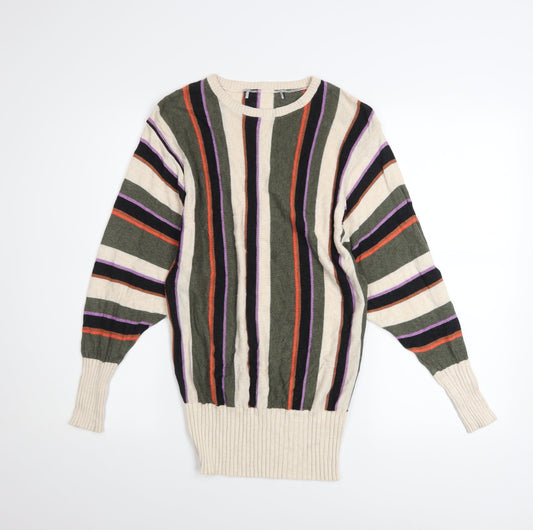 Womens UK Size S Marks and Spencer Multicoloured Pullover Jumper