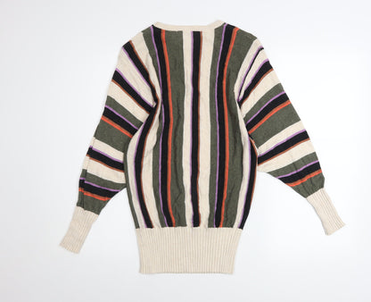 Womens UK Size S Marks and Spencer Multicoloured Pullover Jumper