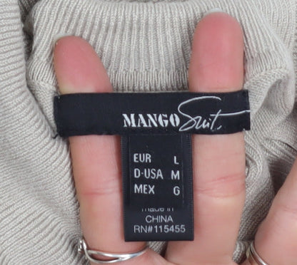 Womens UK Size 14 Mango Jumper Dress