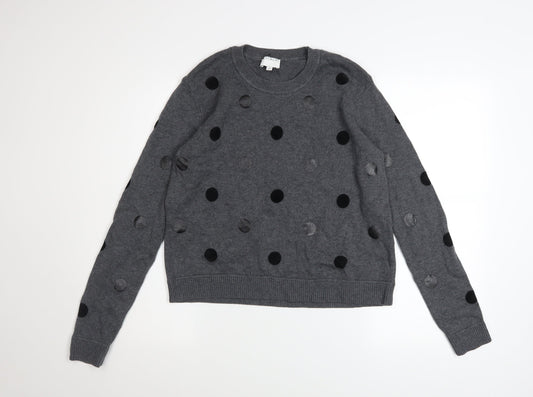 Womens UK Size M Witchery Grey Pullover Jumper
