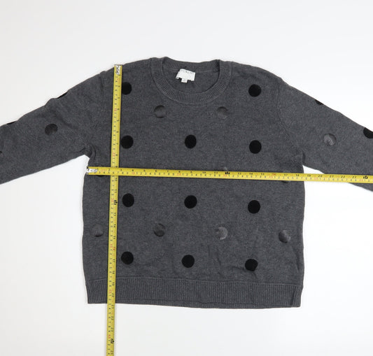 Womens UK Size M Witchery Grey Pullover Jumper
