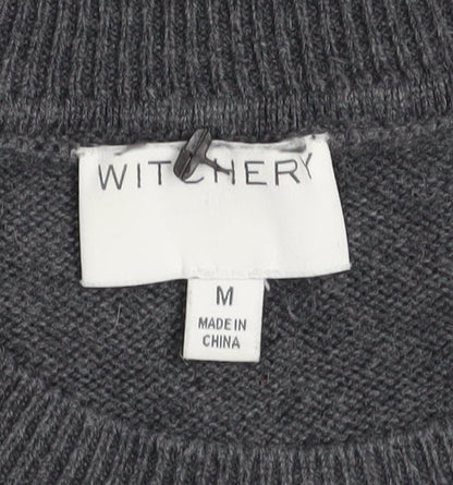 Womens UK Size M Witchery Grey Pullover Jumper
