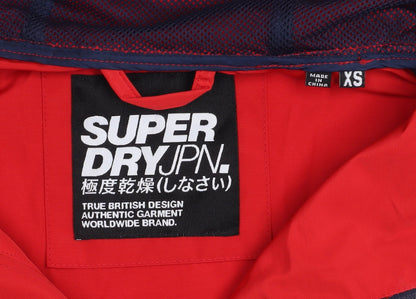 Mens UK Size XS Superdry Multicoloured Windbreaker Coat