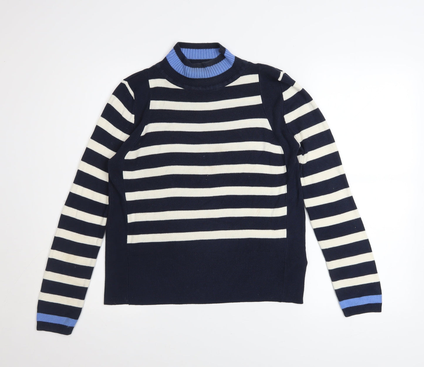 Womens UK Size 10 Marks and Spencer Blue Pullover Jumper
