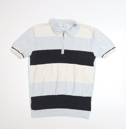 Mens UK Size L ARNE 100% Cotton Polo Shirt