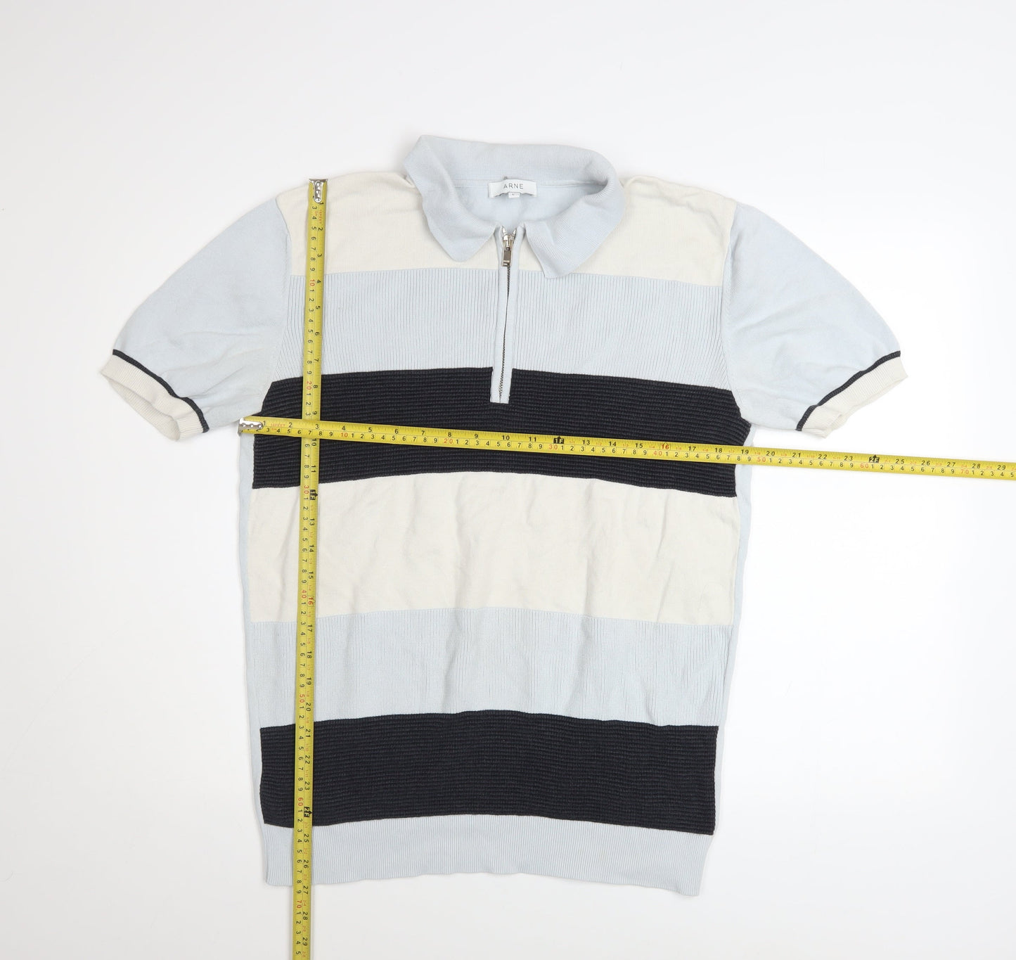 Mens UK Size L ARNE 100% Cotton Polo Shirt