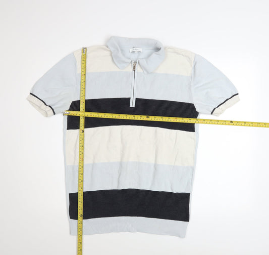 Mens UK Size L ARNE 100% Cotton Polo Shirt