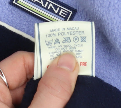Womens UK Size 12 Maine New England Blue Pullover Sweatshirt
