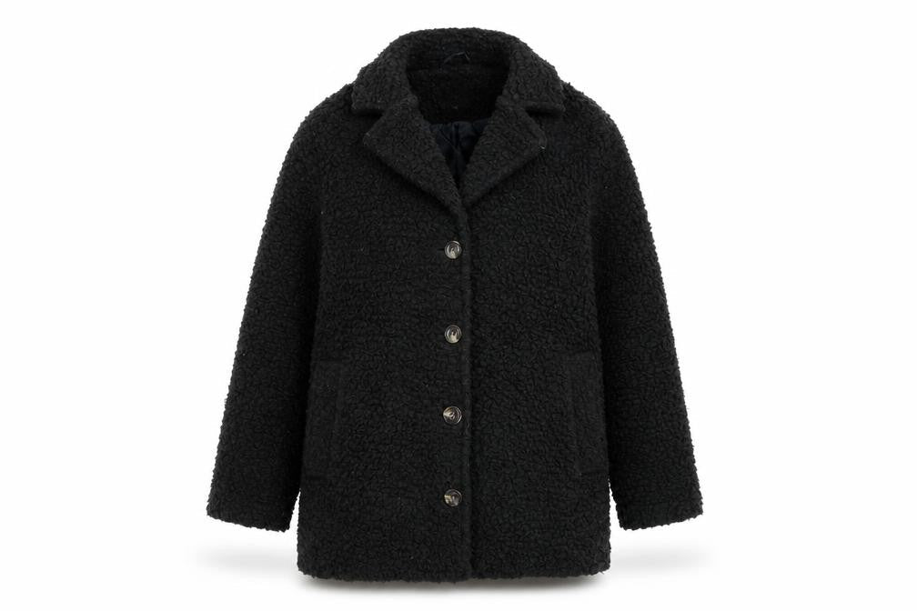 Womens UK Size 16 Cotton Traders Green Overcoat