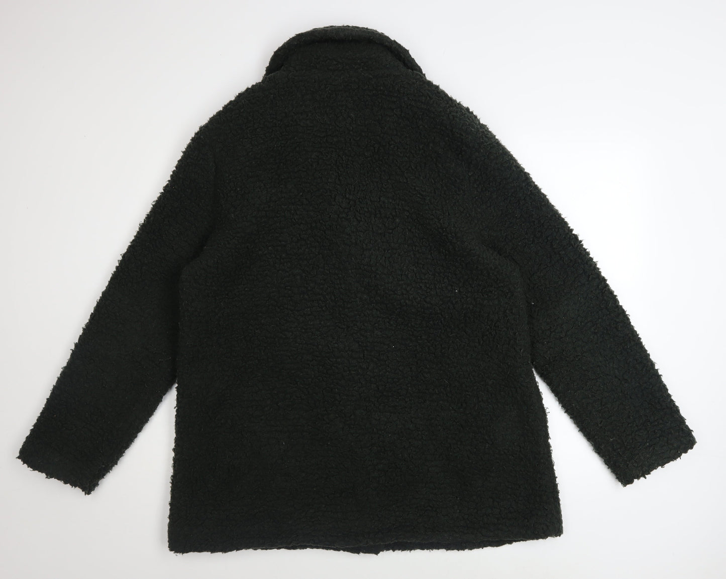 Womens UK Size 16 Cotton Traders Green Overcoat