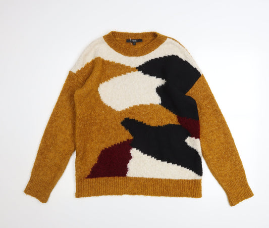 Womens UK Size S NEXT Multicoloured Pullover Jumper