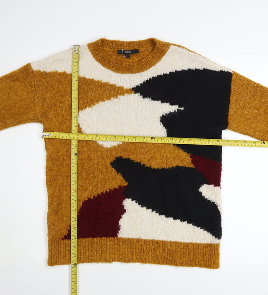 Womens UK Size S NEXT Multicoloured Pullover Jumper