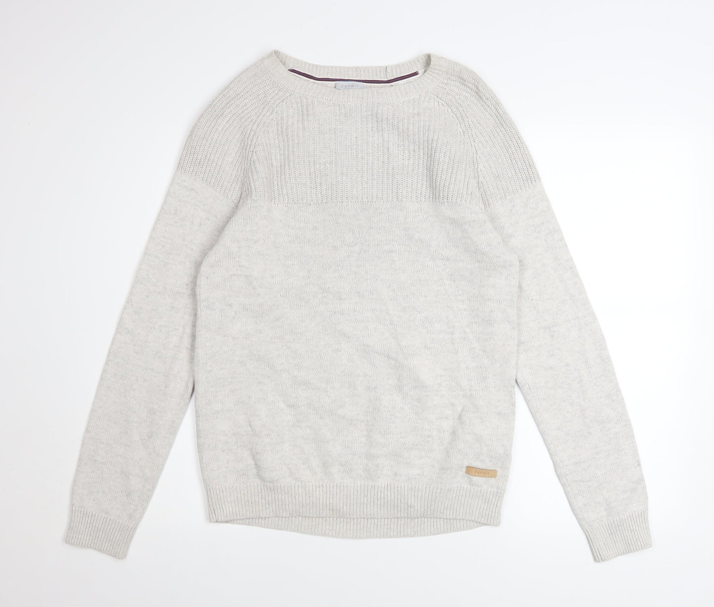 Mens UK Size S Esprit Beige Pullover Jumper