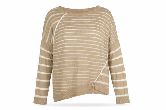 Womens UK Size XL Maison de Nimes Beige Pullover Jumper