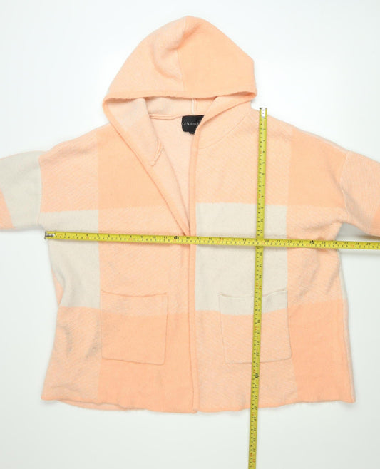Womens UK Size M Centigrade Orange Cardigan Jumper