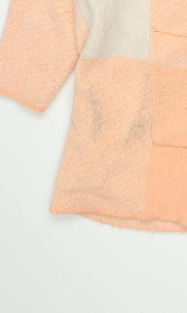 Womens UK Size M Centigrade Orange Cardigan Jumper