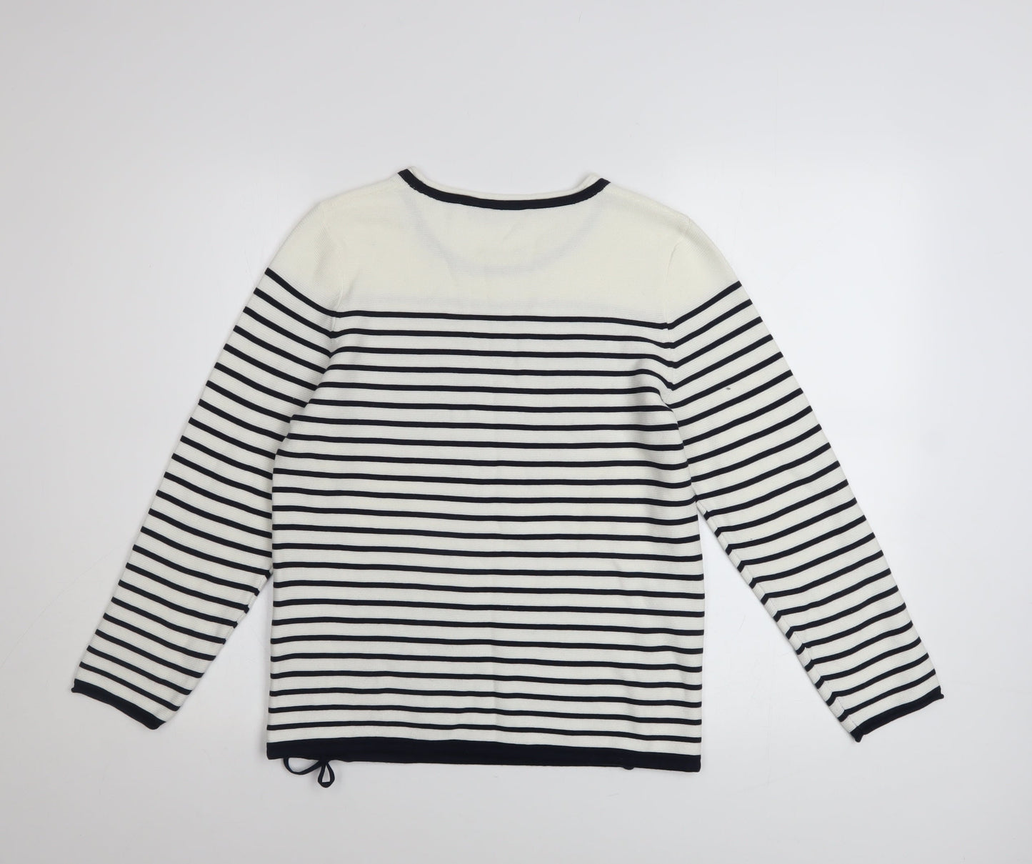 Womens UK Size 8 Rabe White Pullover Jumper