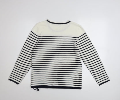 Womens UK Size 8 Rabe White Pullover Jumper