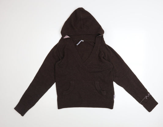 Womens UK Size 12 Puresun Brown Pullover Jumper