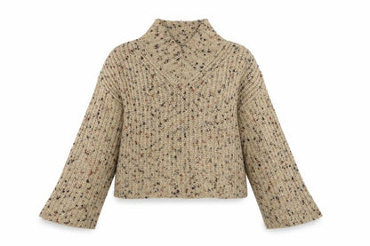 Womens UK Size M NEXT Beige Pullover Jumper