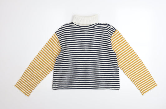 Womens UK Size S Zara Multicoloured Pullover Jumper