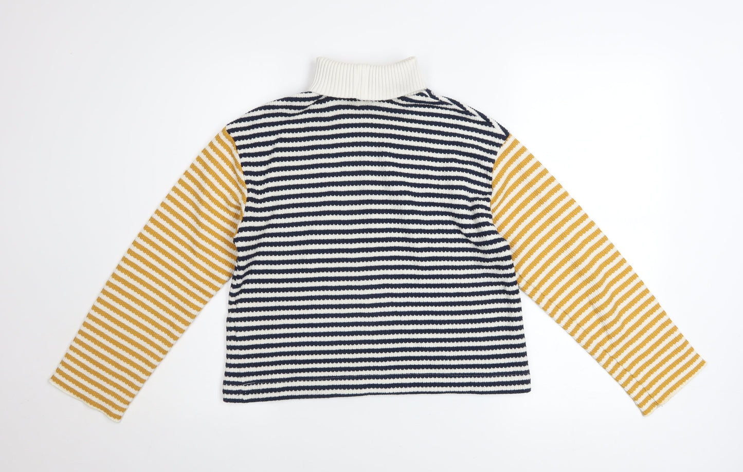 Womens UK Size S Zara Multicoloured Pullover Jumper