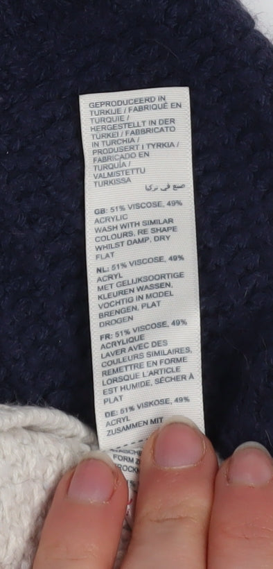 Womens UK Size 8 Fat Face Multicoloured Pullover Jumper