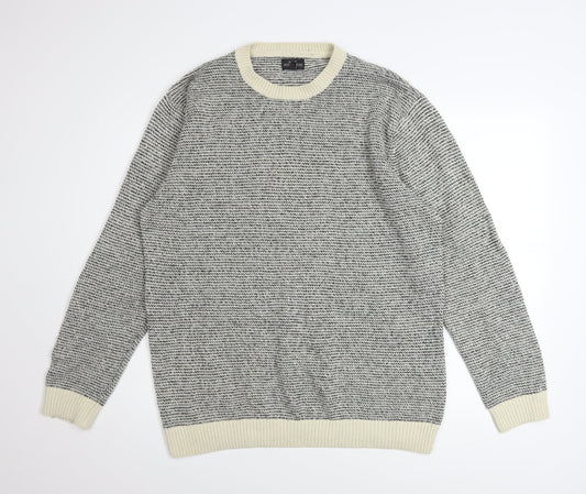 Mens UK Size XL NEXT Grey Pullover Jumper