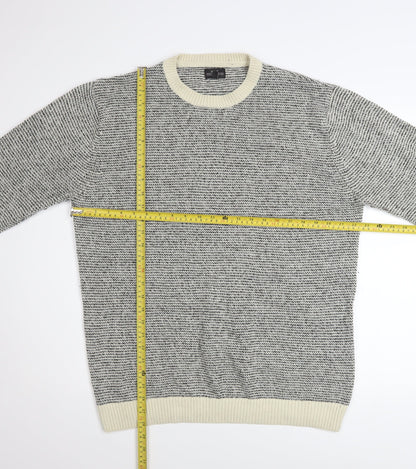Mens UK Size XL NEXT Grey Pullover Jumper