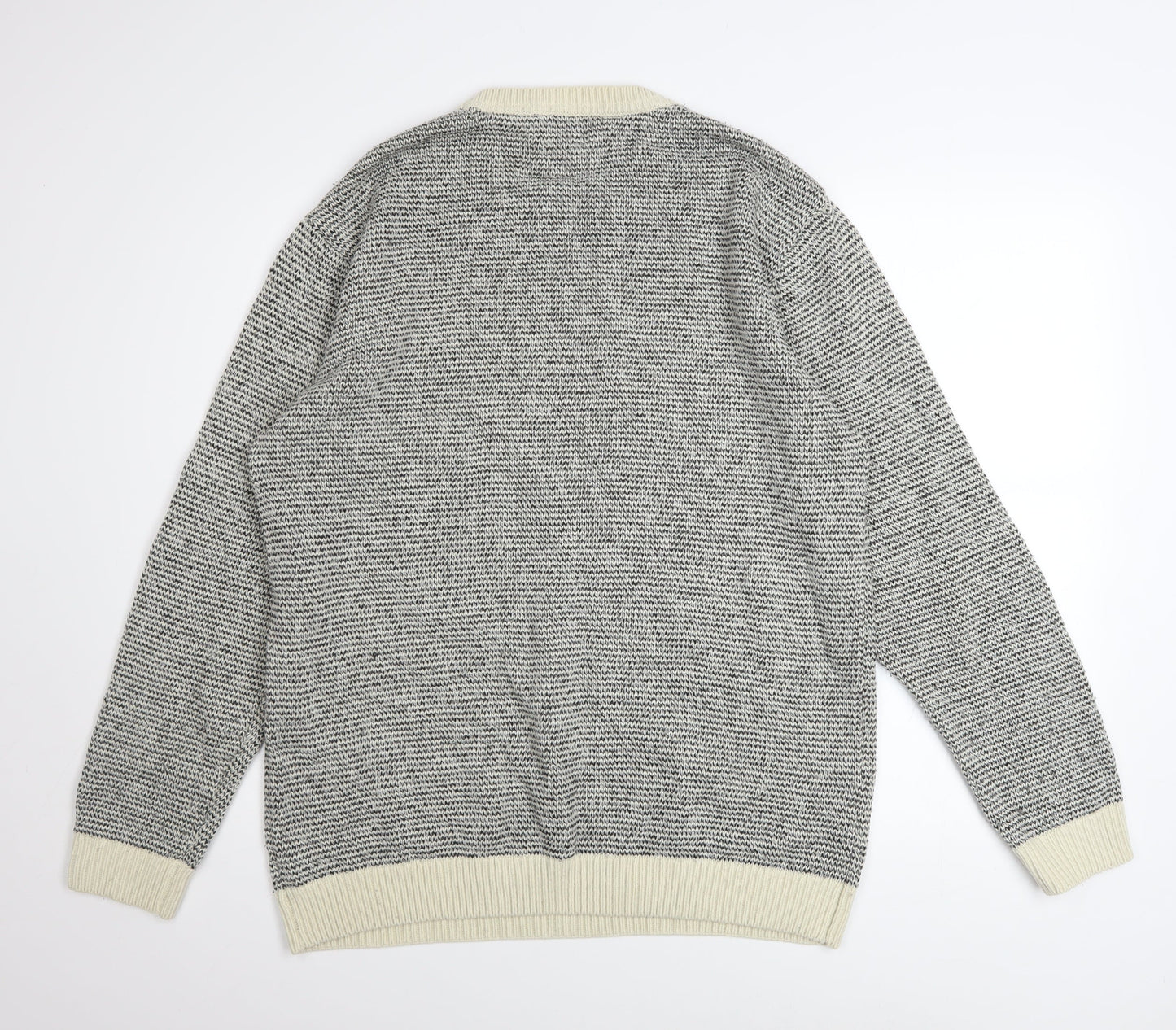 Mens UK Size XL NEXT Grey Pullover Jumper