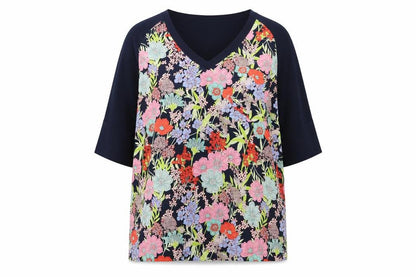 Womens UK Size 16 NEXT Multicoloured Tunic Blouse