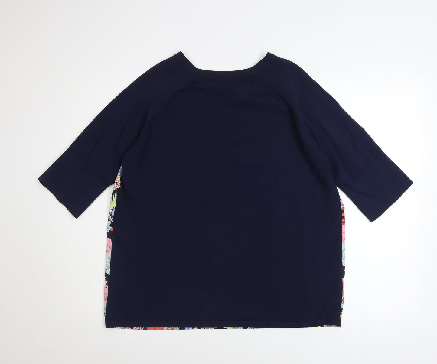 Womens UK Size 16 NEXT Multicoloured Tunic Blouse