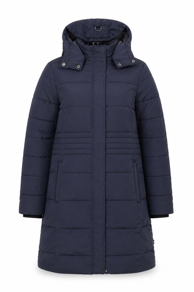 Womens UK Size 12 White Stuff Blue Puffer Jacket