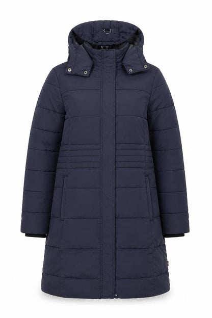 Womens UK Size 12 White Stuff Blue Puffer Jacket