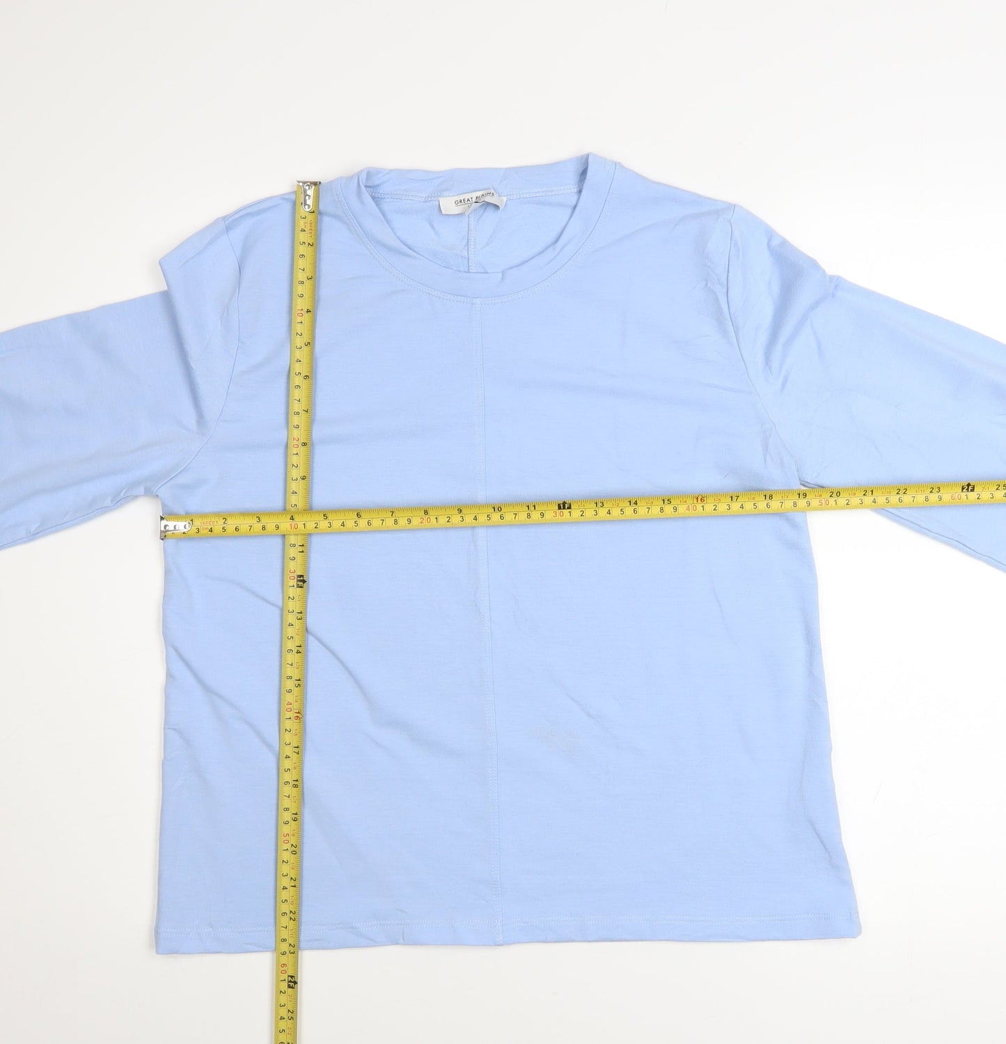 Womens UK Size 14 Great Plains Blue Pullover Sweatshirt