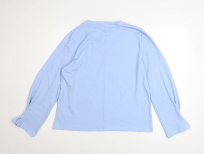 Womens UK Size 14 Great Plains Blue Pullover Sweatshirt