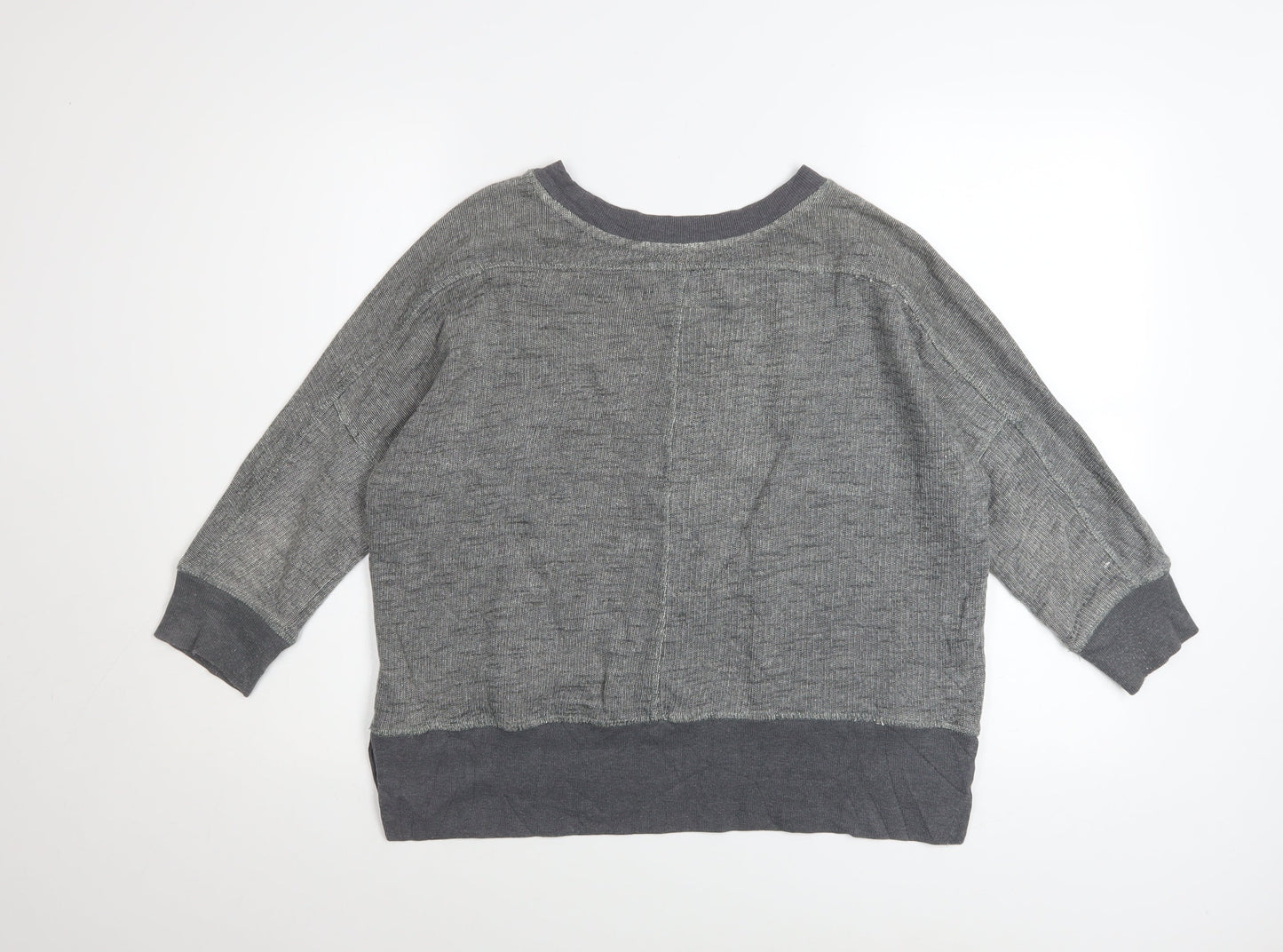 Womens UK Size M Zara Grey Pullover Sweatshirt