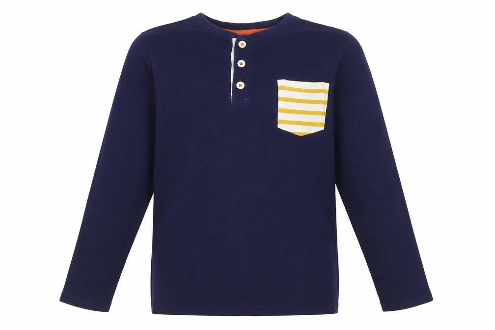 Boys UK Size 9-10 Years Mini Boden Blue Basic T-Shirt