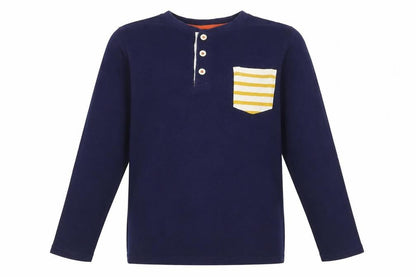 Boys UK Size 9-10 Years Mini Boden Blue Basic T-Shirt