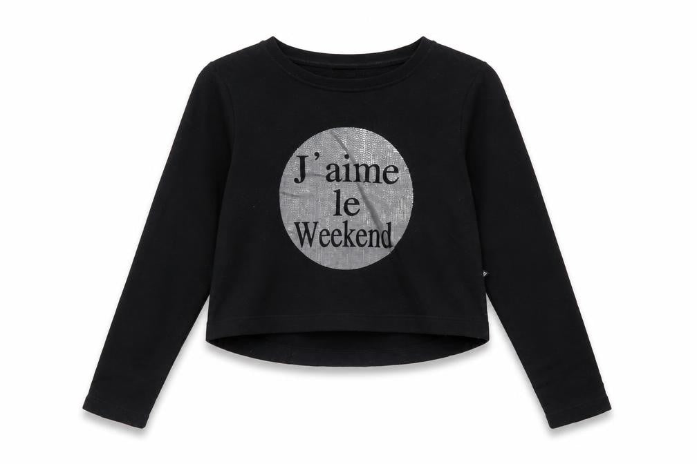 Womens UK Size S VERO MODA Black Pullover Sweatshirt