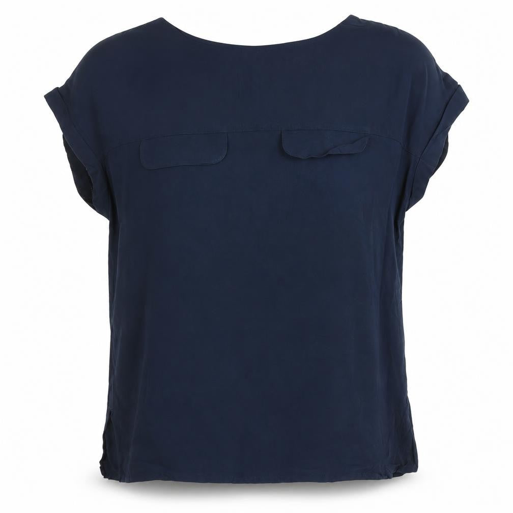 Womens UK Size 14 NEXT Blue Basic Blouse