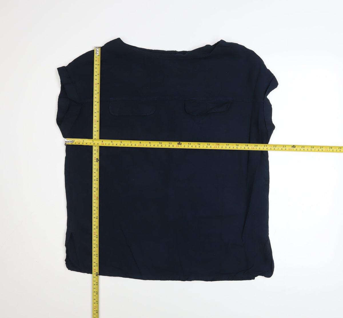 Womens UK Size 14 NEXT Blue Basic Blouse